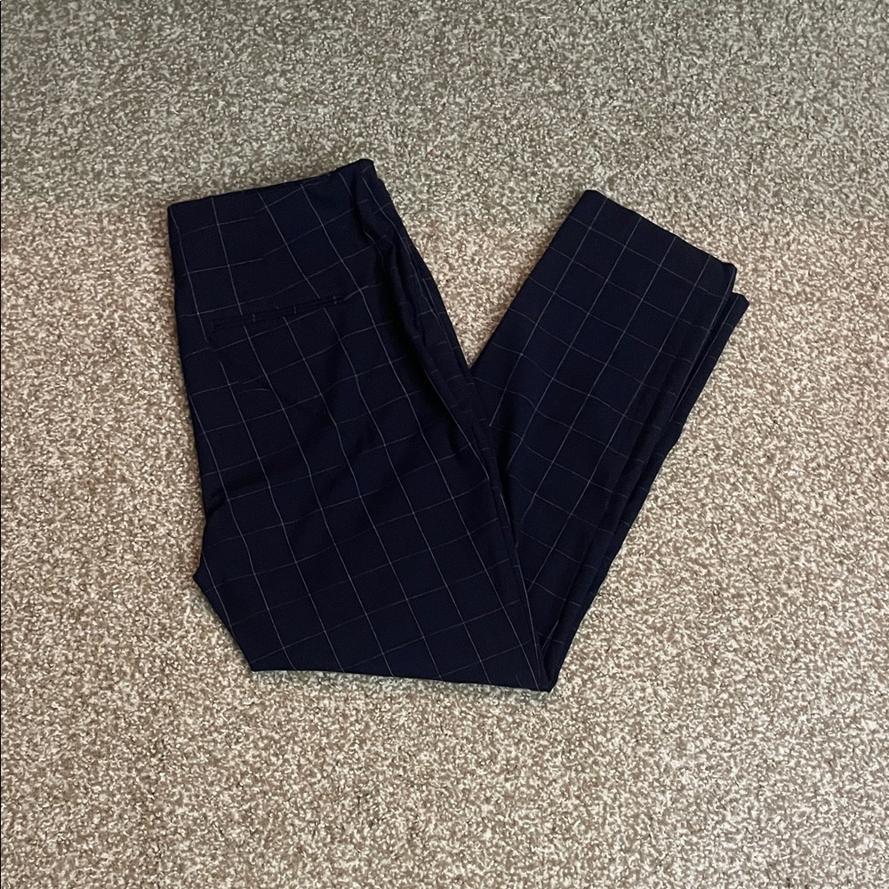 Ann Taylor Women’s Windowpane Skinny Dress Pants